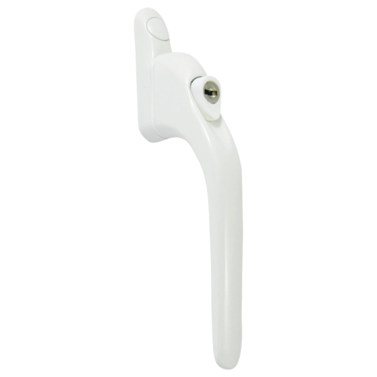 ASEC Espag Inline Handle With Spindle White - 20mm Spindle - Click Image to Close