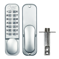 ASEC AS2300 Series Digital Lock With Optional Holdback SC Boxed