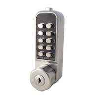 BORG LOCKS BL1706 Vertical Mini Cabinet Lock Easicode Pro c/w Cam And Key Override BL1706 SC ECP