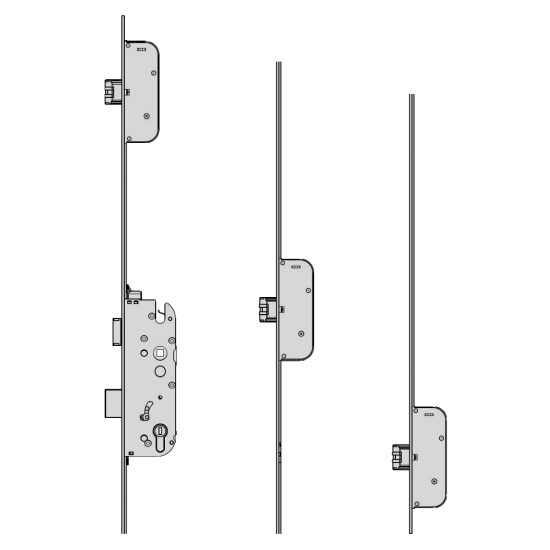 GU Secury Auto A3 1770 Multipoint Lock - 3 Deadlocks 45/92 - 6-37298-20-0-1 - Click Image to Close