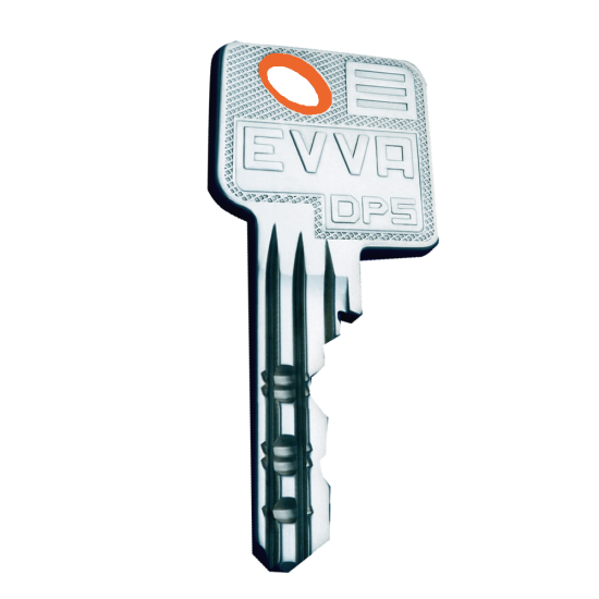 EVVA Key Tag SKR-C Orange - Click Image to Close
