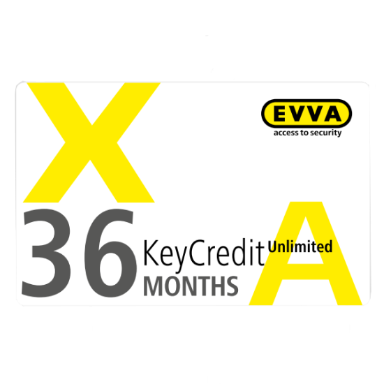 EVVA AirKey Unlimited Key Credits 36 Months - Click Image to Close