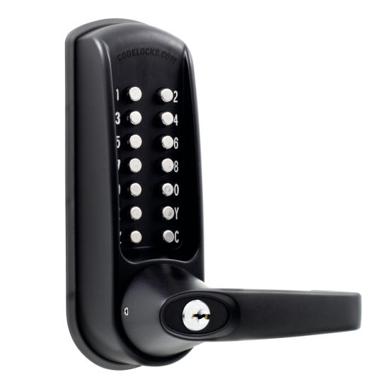 CODELOCKS CL0600 Marine Grade Digital Lock Front Only To Suit Panic Latch Black - Click Image to Close