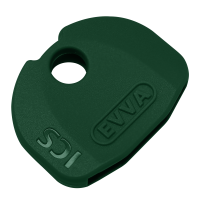 EVVA ICS Coloured Key Caps Dark Green 0043521934