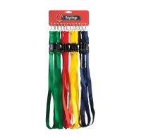 ASEC Assorted Coloured Lanyards Assorted Coloured Lanyards
