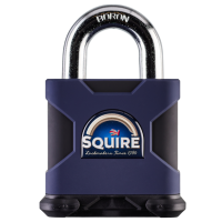 SQUIRE SS80S S1 6 Pin Cylinder Open Shackle Padlock KD Boxed