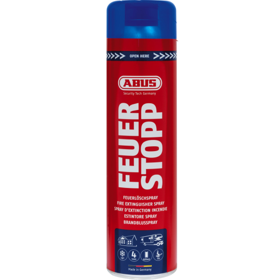 ABUS AFS625 Firestop Fire Extinguisher - Foam 625ml 625ml - Click Image to Close