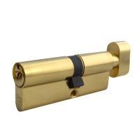 ASEC 5-Pin Euro Key & Turn Cylinder 90mm 55/T35 (50/10/T30) KD PB