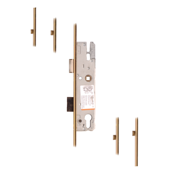 KFV Lever Operated Latch & Deadbolt - 4 Roller 35/92 - 16mm Faceplate - Click Image to Close