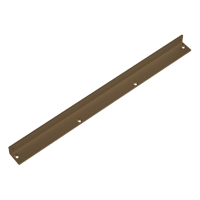 DORMAKABA G-N Angle Bracket For Use On Push Side Flush Frame Dark Brown