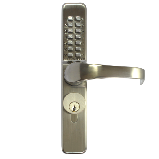 CODELOCKS Narrow Stile Digital Lock CL460 With Screw In Cylinder - Click Image to Close