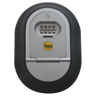 YALE Y500 Key Safe BLK & GRY Visi