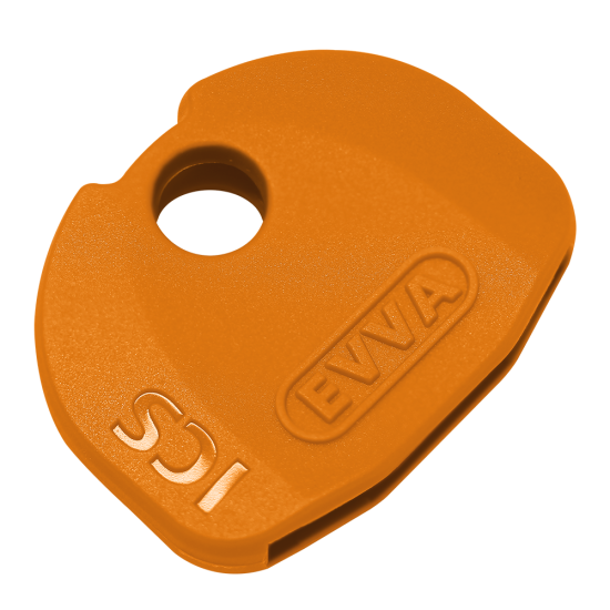 EVVA ICS Coloured Key Caps Orange 0043521985 - Click Image to Close