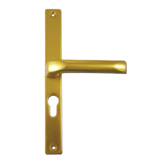 HOPPE London UPVC Lever Door Furniture To Suit ABT & UNION 48mm Centres Gold - Click Image to Close