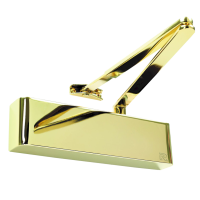 RUTLAND Fire Rated TS.9205 Door Closer Size EN 2-5 With Backcheck & Delayed Action Polished Brass