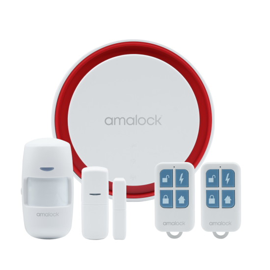 Amalock ALM1000 Wireless Wi-Fi & GSM Alarm Kit 110DB - Click Image to Close