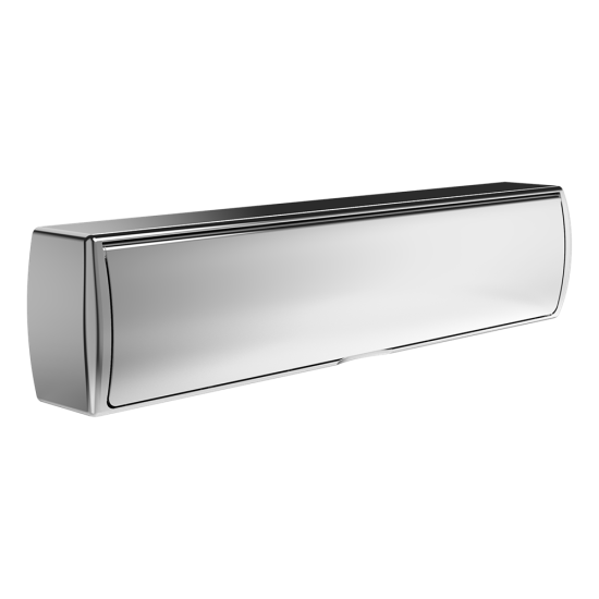MILA SupaSecure TS008 Enhanced Letterplate Chrome Plated - Click Image to Close