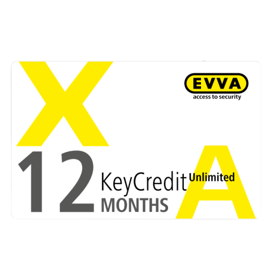 EVVA AirKey Unlimited Key Credits 12 Months - Click Image to Close