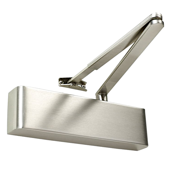 RUTLAND Fire Rated TS.9205 Door Closer Size EN 2-5 With Backcheck & Delayed Action Satin Stainless Steel - Click Image to Close