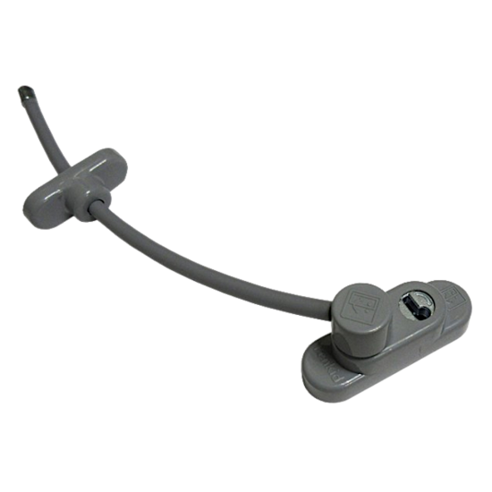 PENKID WSR200 Ventilation Window Restrictor Grey P9006 - Click Image to Close