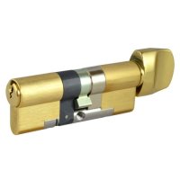 EVVA EPS 3* Anti-Snap Euro Key & Turn Cylinder KD 82mm 41(Ext)-T41 (36-10-T36) PB 21B