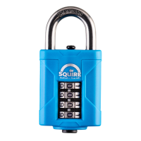 SQUIRE CP40S & CP50S All-Weather Combination Padlock 40mm Boxed