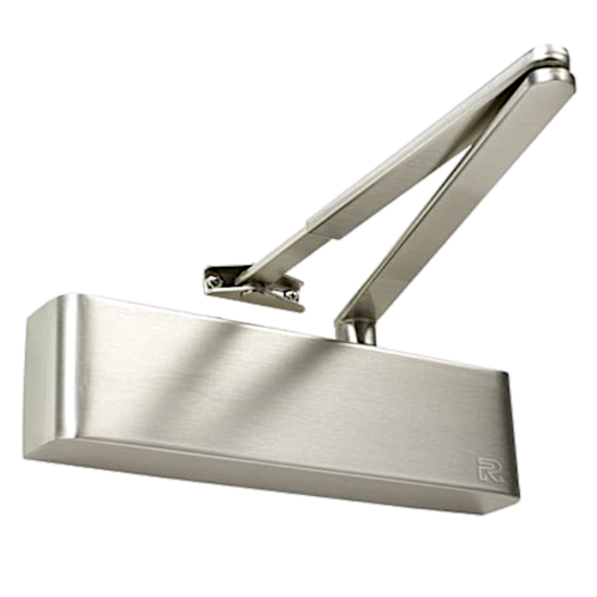 RUTLAND Fire Rated TS.9205 Door Closer Size EN 2-5 With Backcheck & Delayed Action Satin Nickel - Click Image to Close