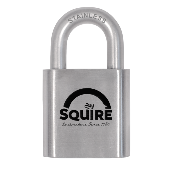 SQUIRE ST50S Stainless Steel Stronghold Padlock Open Shackle KD Visi - Click Image to Close