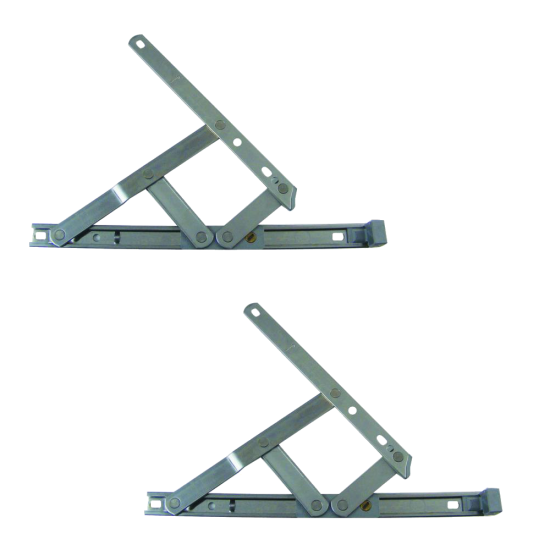 ASEC Friction Hinge Top Hung - 13mm 250mm (10 Inch) X 13mm - Click Image to Close
