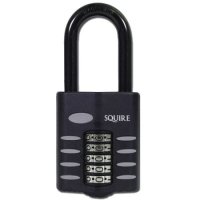 SQUIRE CP60 Series Recodable 60mm Combination Padlock Long Shackle Visi