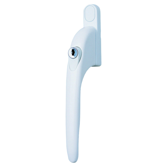 YALE YWHLCK40N Espag Inline Window Handle White - Click Image to Close