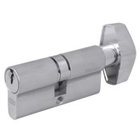 UNION 2X19 Euro Key & Turn Cylinder 74mm 37/T37 (32/10/T32) KA `WVL482` SC