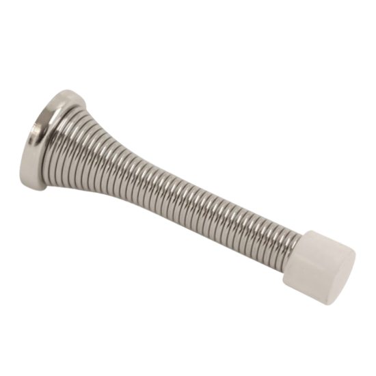 ASEC Spring Door Stop Chrome Plated - Click Image to Close