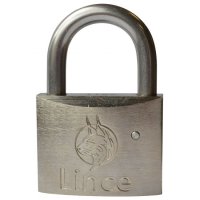 LINCE Nautic Brass Body Corrosion Resistant Open Shackle Padlock 55mm