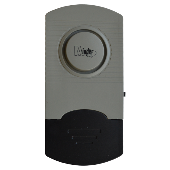 MINDER Ultra Thin Vibration Alarm Grey - Click Image to Close