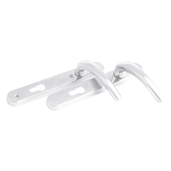 FAB & FIX Windsor 92 Lever/Lever UPVC Furniture White - Click Image to Close