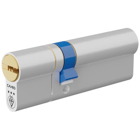 CAVEO TS007 3* Double Euro Dimple Cylinder 90mm 35(Ext)/55 (30/10/50) KD - Click Image to Close