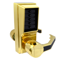DORMAKABA Simplex L1000 Series L1031 Digital Lock Lever Operated With Passage Set PB RH LR1031-03