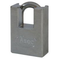ASEC Closed Shackle Padlock with Removable Cylinder Closed Shackle
