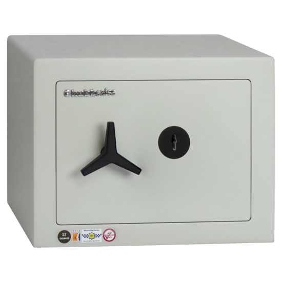 CHUBBSAFES Homevault S2 Burglary Resistant Safe 4,000 Rated 25 KL S2 - Key Operated (31.8Kg) - Click Image to Close