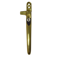 SECURISTYLE Virage Offset Cockspur Espag Handle 21mm - RH - Locking - Gold