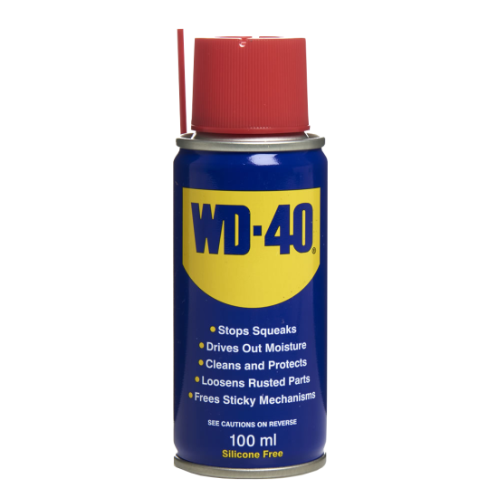 WD-40 Lubricant Spray 100ml - Click Image to Close