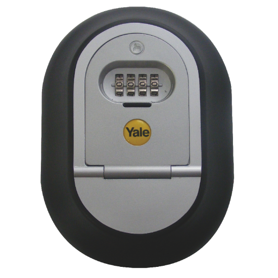 YALE Y500 Key Safe BLK & GRY Visi - Click Image to Close