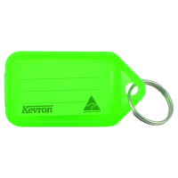 KEVRON ID38 Tags Bag of 50 Fluorescent Fluorescent Green x 50