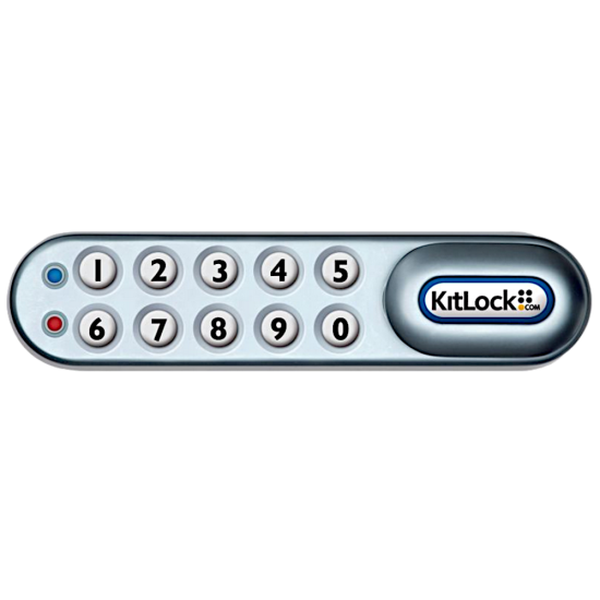 CODELOCKS KL1000 Horizontal Battery Operated Digital Cabinet Lock Left Hand - Click Image to Close