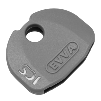 EVVA ICS Coloured Key Caps Grey 0043521969