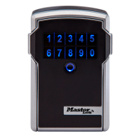 MASTER LOCK Bluetooth and Keypad Key Safe 5441EURD