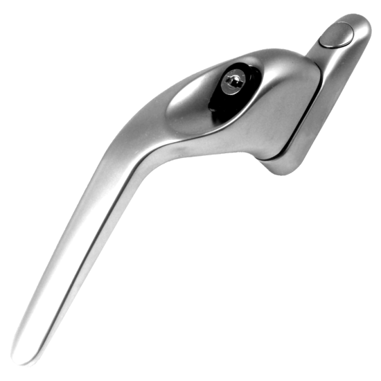 ASEC Offset Window Handle LH Chrome - Click Image to Close