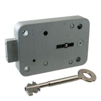 STUV Double Bitted Safe Lock 90mm Key