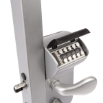 LOCINOX Free Vinci Surface Mounted Mechanical Code Gate Lock LFKQ40 X1 Silver